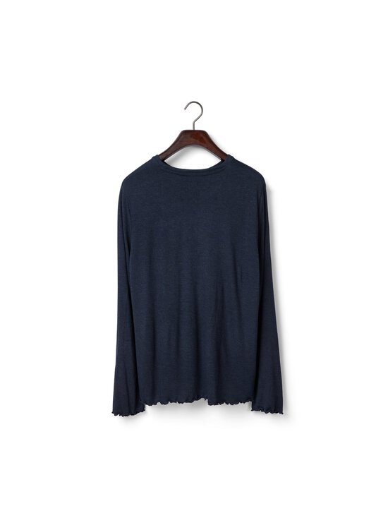 Lexington - Viscose/Modal Blend Jersey -pyjama 2-osainen - 562 DARK BLUE MELANGE - photo 3 Lexington - Viscose/Modal Blend Jersey -pyjama 2-osainen - 562 DARK BLUE MELANGE | Stockmann - photo 3
