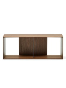 Kave Home - Litto-hyllymoduuli pähkinä suuri / 101 x 38 cm - BROWN | Stockmann