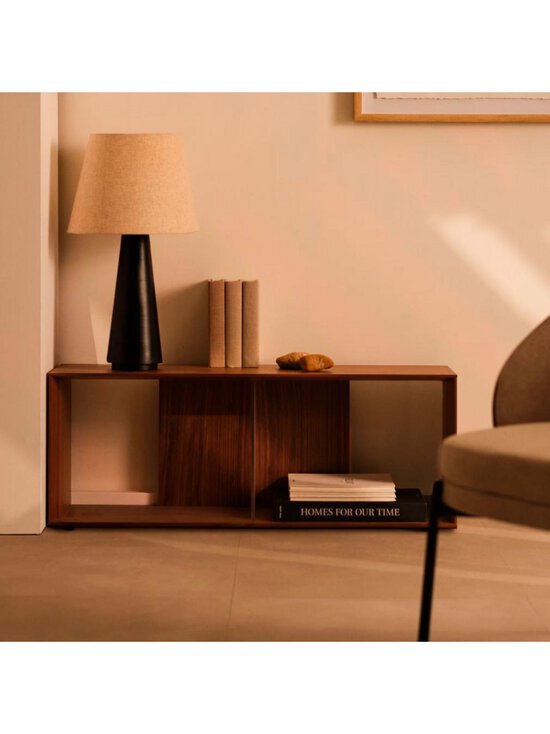 Kave Home - Litto-hyllymoduuli pähkinä suuri / 101 x 38 cm - BROWN | Stockmann - photo 3