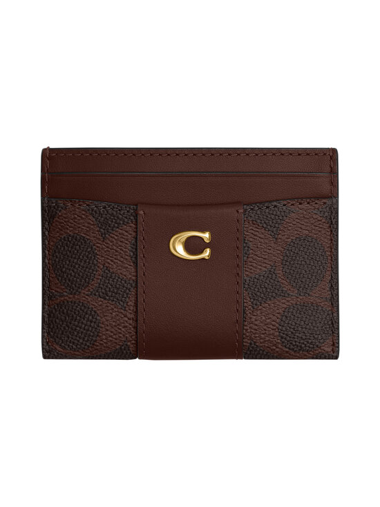 Coach - Coated Canvas Signature Essential -korttikotelo - B4/MAPLE | Stockmann - photo 1