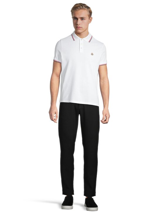 Moncler - Logo-pikeepaita - 001 WHITE | Stockmann - photo 2