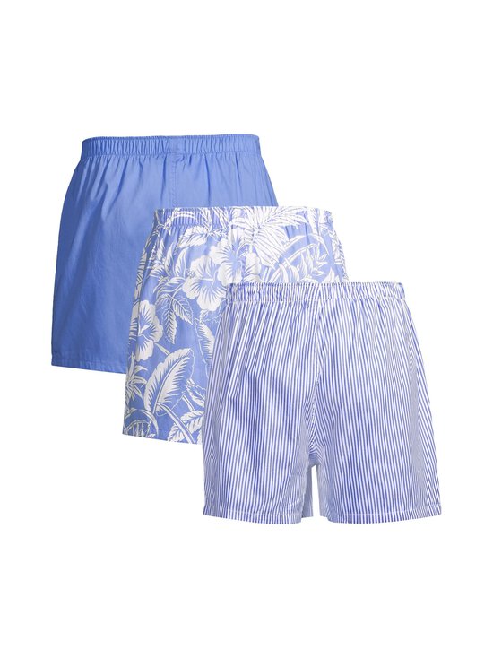 Polo Ralph Lauren - Open Boxer -alushousut 3-pack - 3PK HRBR ISL BLU/STRIPE/FLORAL | Stockmann - photo 2