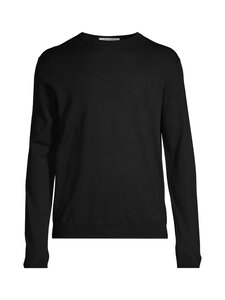 ESSENTIALS by Stockmann - Ethan-merinoneulepaita - BLACK 99072 | Stockmann