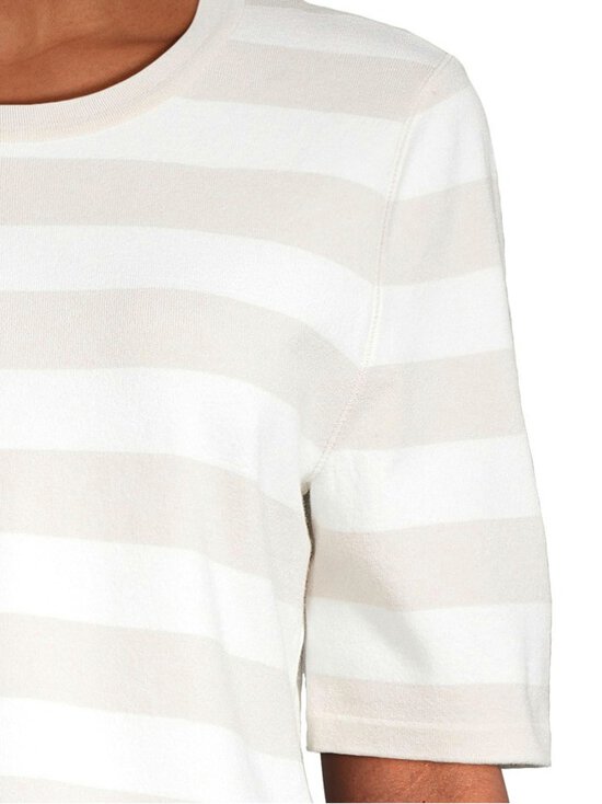Marc Cain - Neulepusero - 182 BEIGE/WHITE - photo 4 Marc Cain - Neulepusero - 182 BEIGE/WHITE | Stockmann - photo 4