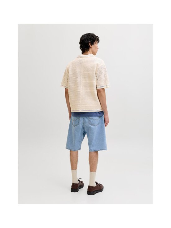 Jack & Jones - JorOrchard Knit - virkattu pikeepaita - DETAIL:CASHMERE BLUE SEA SALT | Stockmann - photo 2