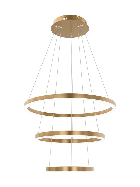 Design by Grönlund - Layer 3 -riippuvalaisin 60 cm - 64 MAT BRASS | Stockmann - photo 3
