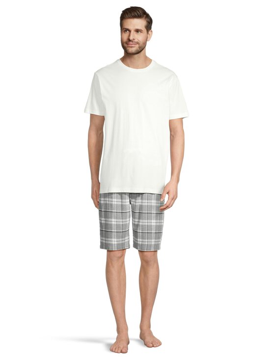 Cap Horn loungewear - Denny pidžamas krekls un flaneļa šorti - GREY CHECK | Stockmann - photo 2