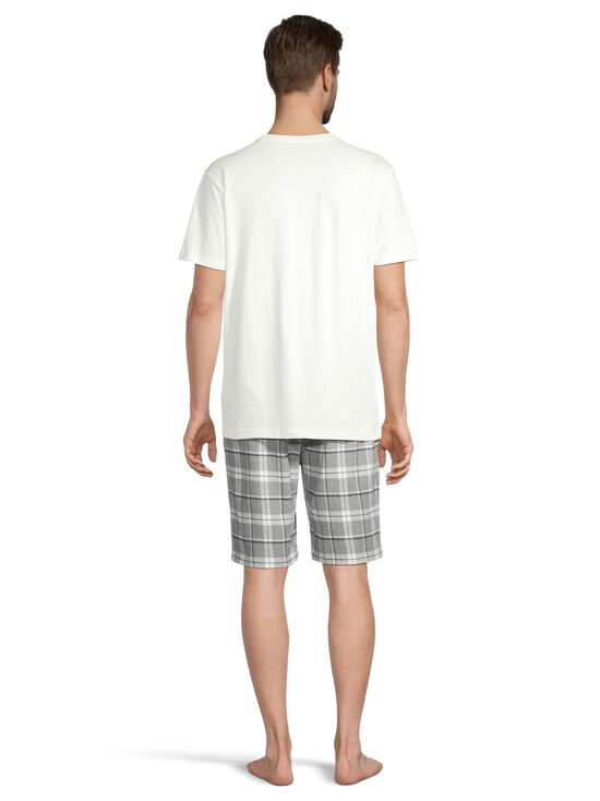 Cap Horn loungewear - Denny pidžamas krekls un flaneļa šorti - GREY CHECK | Stockmann - photo 3
