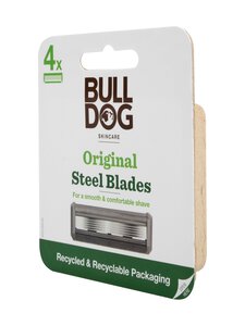 Bulldog Natural Skincare - Original Steel Blades -vaihtoterä 4 kpl Bulldog Natural Skincare - Original Steel Blades -vaihtoterä 4 kpl | Stockmann