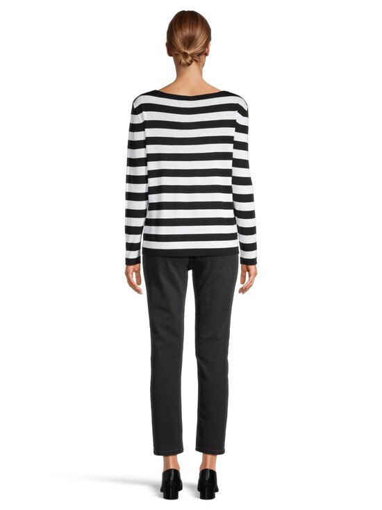 BALMAIN - Boatneck Mariniere -merinoneulepusero - EJR NOIR/BLANC/ROUGE VIF - photo 3 BALMAIN - Boatneck Mariniere -merinoneulepusero - EJR NOIR/BLANC/ROUGE VIF | Stockmann - photo 3