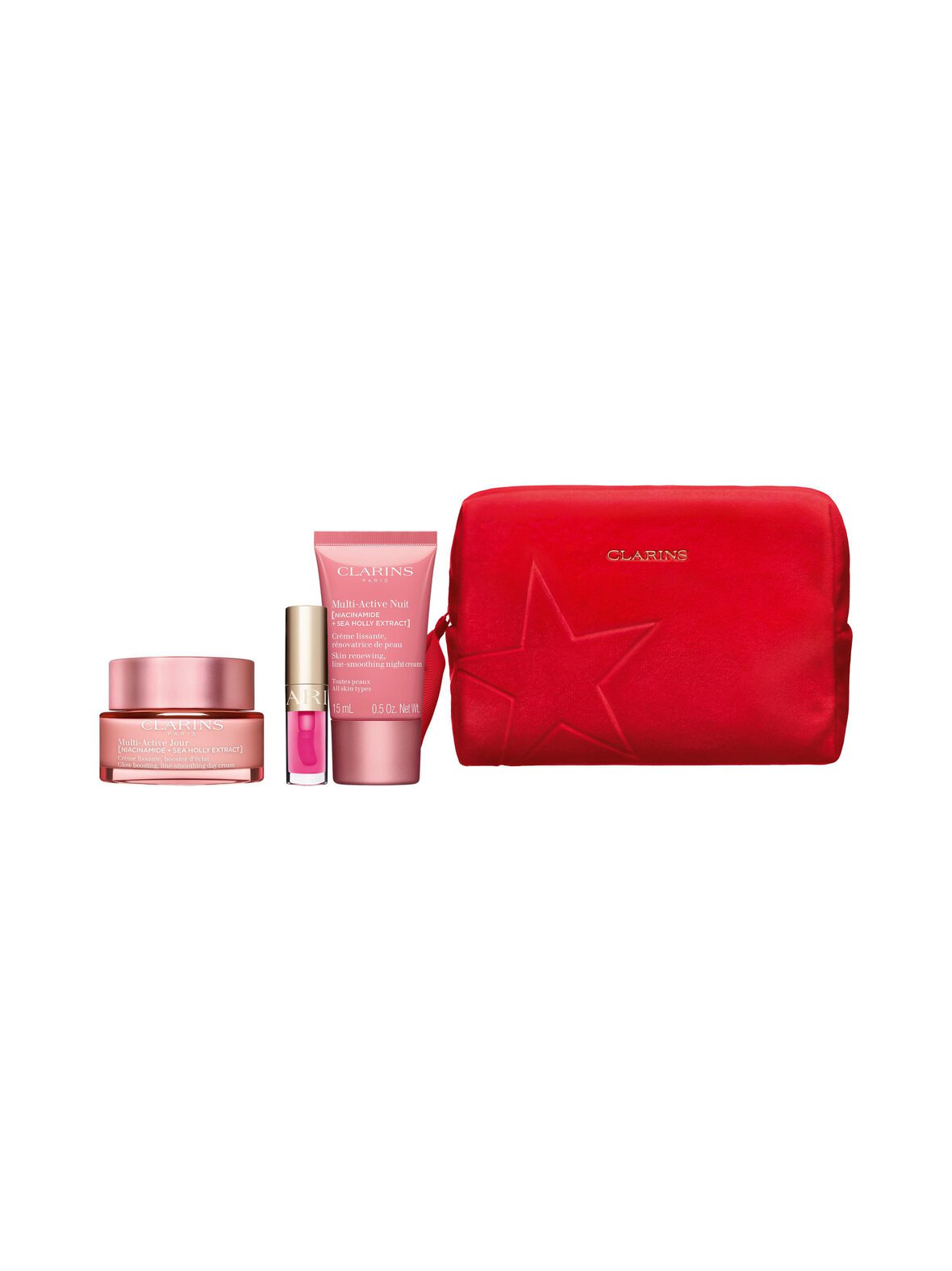 Clarins Multi-active set -ihonhoitopakkaus