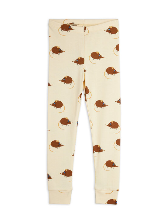 Mini Rodini - Elephant Shrew -leggingsit - 13 BEIGE | Stockmann - photo 1