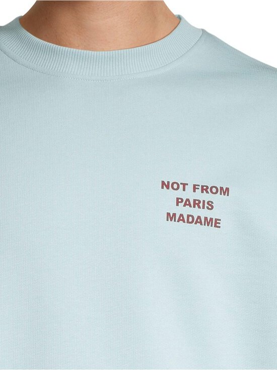 Drôle de Monsieur - Le Sweatshirt Slogan sporta džemperis - LIGHT BLUE - photo 4 Drôle de Monsieur - Le Sweatshirt Slogan sporta džemperis - LIGHT BLUE | Stockmann - photo 4