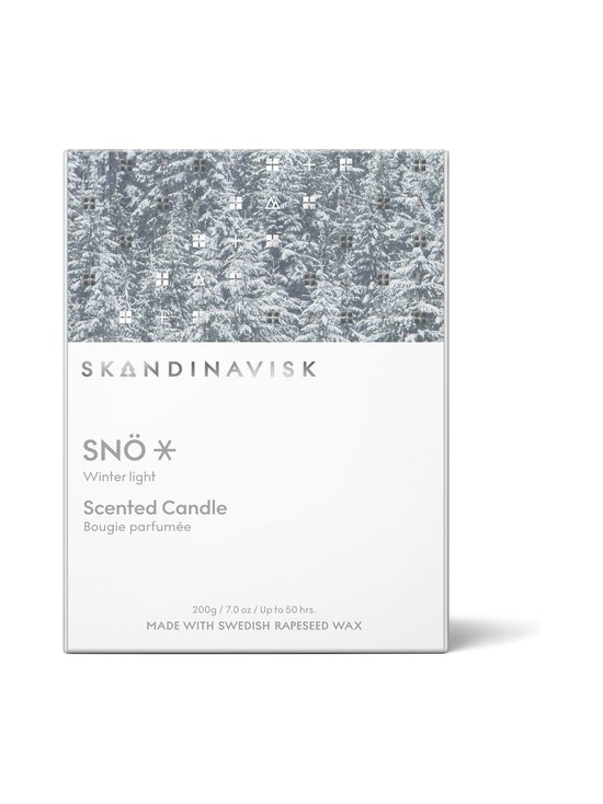 Skandinavisk - SNÖ Winter Light 50h -tuoksukynttilä 200 g - WHITE - photo 3 Skandinavisk - SNÖ Winter Light 50h -tuoksukynttilä 200 g - WHITE | Stockmann - photo 3