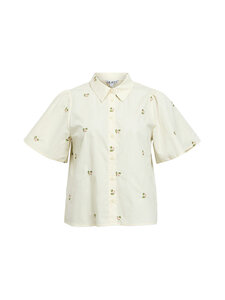 Object - ObjMolia trikotāžas krekls - C-12 CLOUD DANCER_EMB. FLOWER | Stockmann