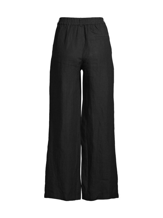 Lexington - High Waist Wide-Leg -pellavahousut - 700 BLACK - photo 2 Lexington - High Waist Wide-Leg -pellavahousut - 700 BLACK | Stockmann - photo 2