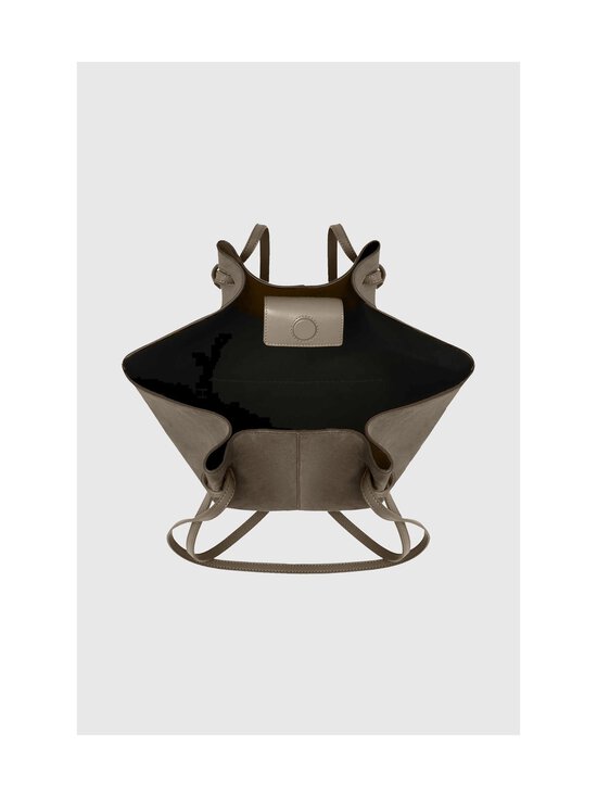 YUZEFI - Mochi Suede -nahkalaukku - TAUPE | Stockmann - photo 3