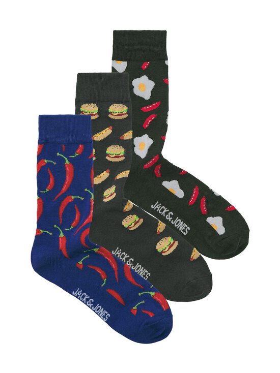 Jack & Jones - Jachot Food -sukat 3-pack - PHANTOM PACK:BEAUCOUP BLUE - URBAN CHIC | Stockmann - photo 1