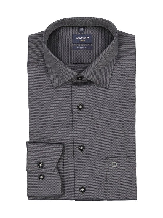 Olymp - Modern Fit Contrast Button krekls ar apkakli - 67 ANTHRAZIT - photo 1 Olymp - Modern Fit Contrast Button krekls ar apkakli - 67 ANTHRAZIT | Stockmann - photo 1