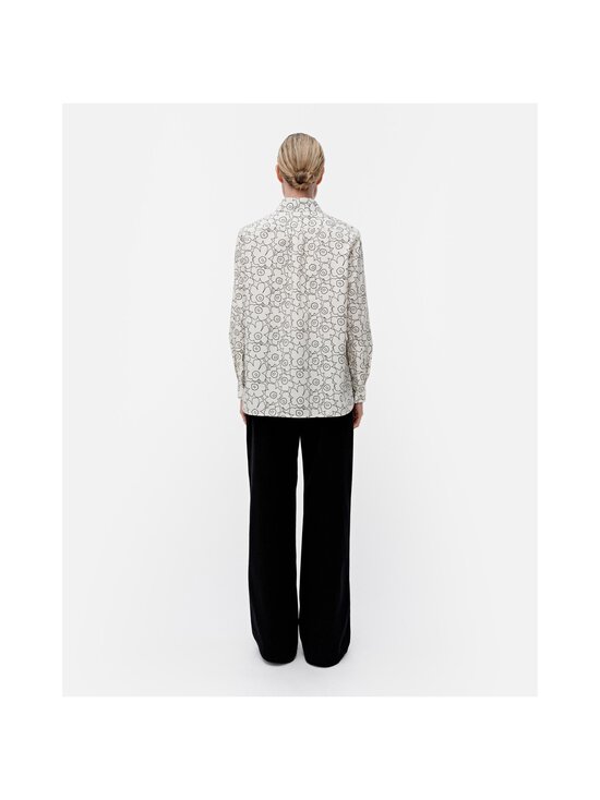 Marimekko - Tilla Piirto Unikko -paitapusero - 119 WHITE, BLACK - photo 3 Marimekko - Tilla Piirto Unikko -paitapusero - 119 WHITE, BLACK | Stockmann - photo 3