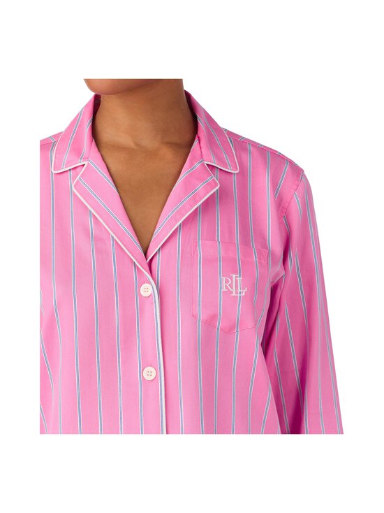 Lauren Ralph Lauren - Notch Collar Set -pyjama - 674 PINK STP | Stockmann - photo 3