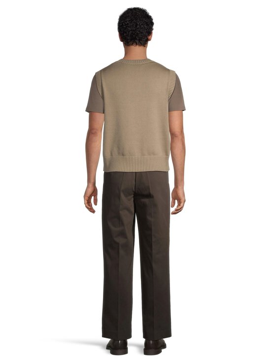 Ami - V-neck-neuleliivi - BEIGE TAUPE/ECRU | Stockmann - photo 3