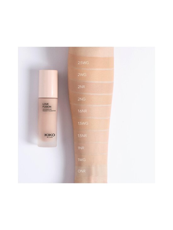 KIKO Milano - Love Fusion 24h Moisture Radiant Foundation -meikkivoide - 1NR NEUTRAL ROSE | Stockmann - photo 5