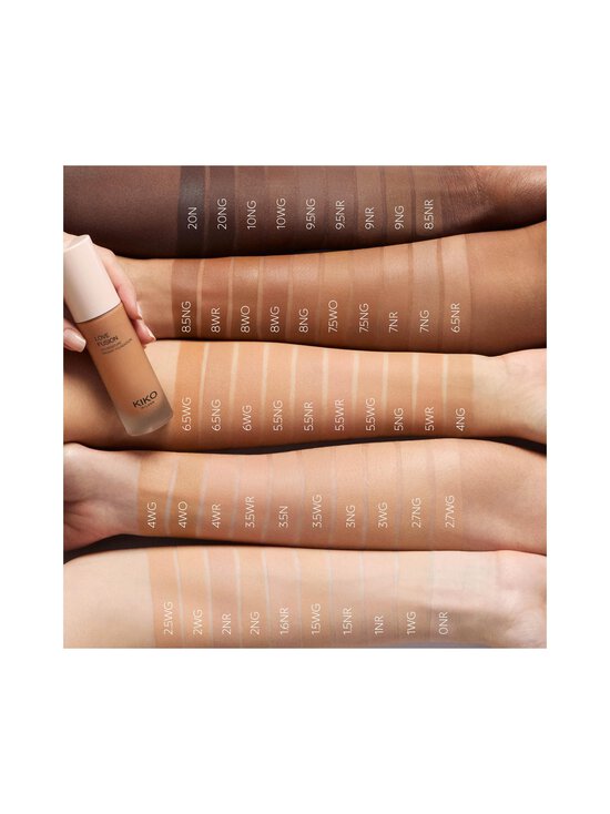 KIKO Milano - Love Fusion 24h Moisture Radiant Foundation -meikkivoide - 1NR NEUTRAL ROSE | Stockmann - photo 6