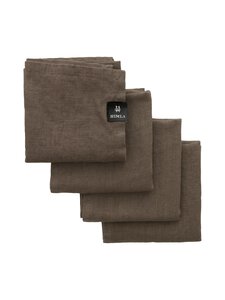 Himla - Sunshine-pellavalautasliinat 45 x 45 cm, 4 kpl - COFFEE | Stockmann