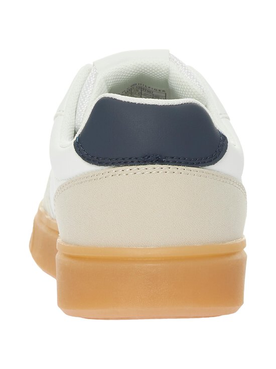 Tommy Hilfiger - Low Cut Lace Up -sneakerit - Y007 BEIGE/WHITE/BLUE | Stockmann - photo 3