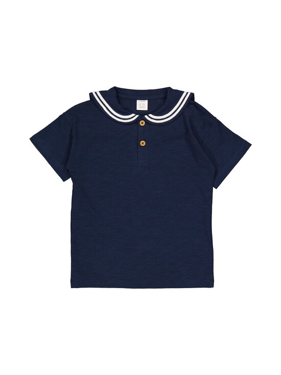 Lindex - Jūrnieka apkakles t-krekls - 6842 DARK BLUE - photo 1 Lindex - Jūrnieka apkakles t-krekls - 6842 DARK BLUE | Stockmann - photo 1