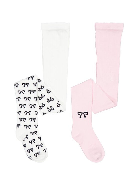 Bogi - Donata-sukkahousut 2-pack - WHITE/PINK BOWS | Stockmann - photo 1