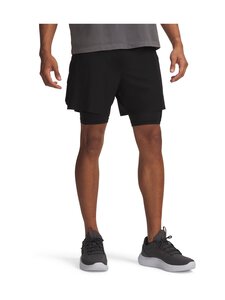 Under Armour - Vanish Elite 2in1 -urheilushortsit - 008 BLACK | Stockmann