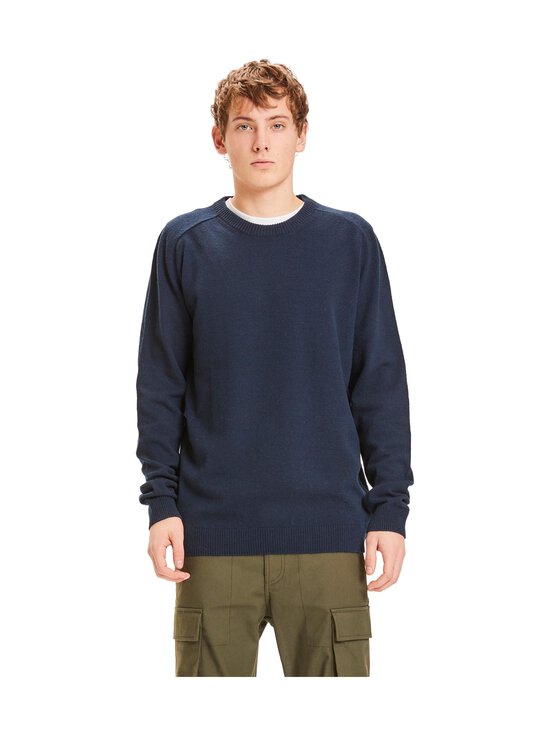 Knowledge Cotton Apparel - Basic O-neck -villaneule - 1001 TOTAL ECLIPSE | Stockmann - photo 4