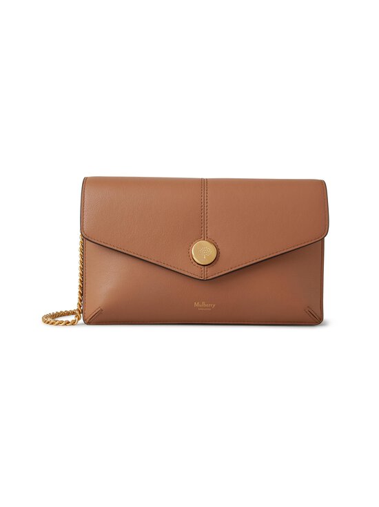 Mulberry - Press Stud Pochette on Chain plecu soma - E126 SABLE - photo 1 Mulberry - Press Stud Pochette on Chain plecu soma - E126 SABLE | Stockmann - photo 1