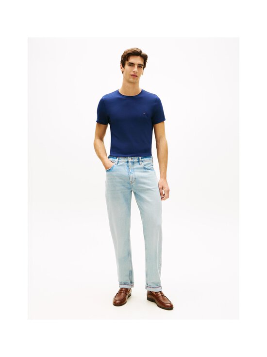 Tommy Hilfiger - Stretch Slim Fit t-paita - DCC CARBON NAVY | Stockmann - photo 2