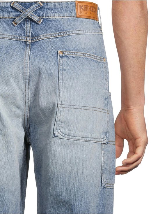 Kenzo - Cargo Monkey Fit -farkut - MEDIUM STONE BLUE DENIM | Stockmann - photo 6