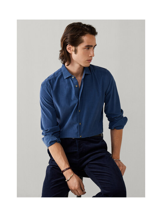 Hackett London - Smart Babycord krekls - 596 BLUE | Stockmann - photo 4