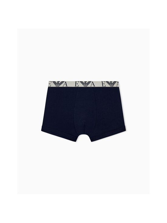 Emporio Armani - Bokserid Trunk, 3-pakk - MB637 OCTA/LG MEL GREY/BLU | Stockmann - photo 2