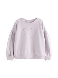 Lindex - Cropped Embroidery džemperis - 9959 LIGHT DUSTY LILAC | Stockmann