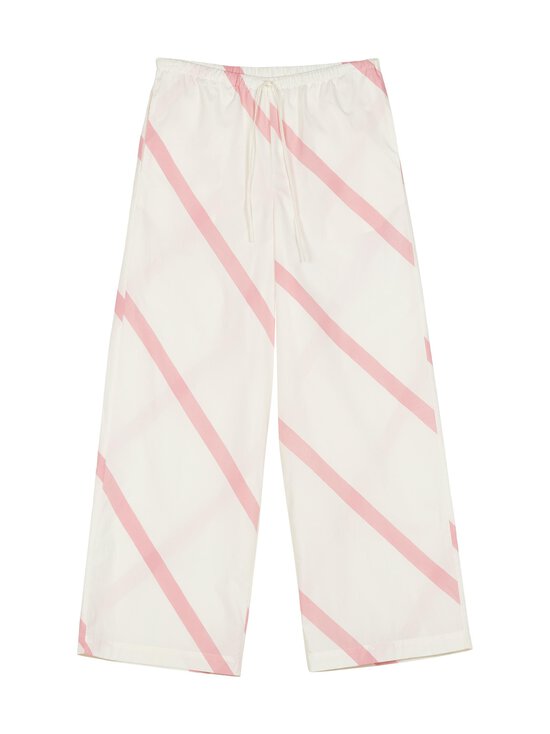 Marimekko - Arvoituksia Basso -pyjamahousut - 013 OFF WHITE, LIGHT PINK | Stockmann - photo 1