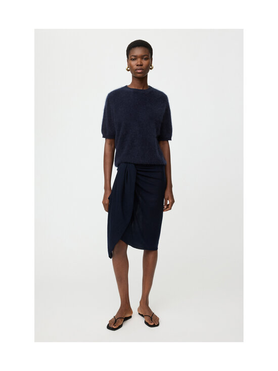 Soft Goat - Harjattu lyhythihainen neule - 10039 NAVY | Stockmann - photo 2