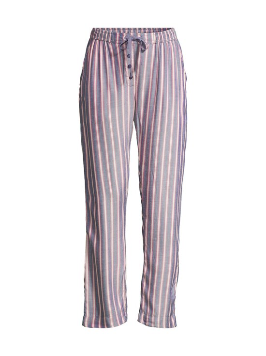 Damella - Woven Viscose Stripe -pyjama - 324 BLUE/PINK | Stockmann - photo 3