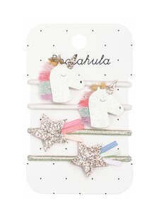 Rockahula - Juuksekummid Rainbow Unicorn Ponies - WHITE | Stockmann