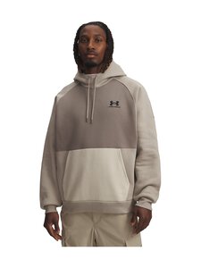 Under Armour - Icon Colorblocked -huppari - 203 TIMBERWOLF TAUPE Under Armour - Icon Colorblocked -huppari - 203 TIMBERWOLF TAUPE | Stockmann