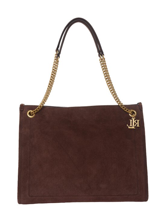 Lauren Ralph Lauren - Brdly Shppr Tote Large -nahkalaukku - DARK HICKORY - photo 1 Lauren Ralph Lauren - Brdly Shppr Tote Large -nahkalaukku - DARK HICKORY | Stockmann - photo 1