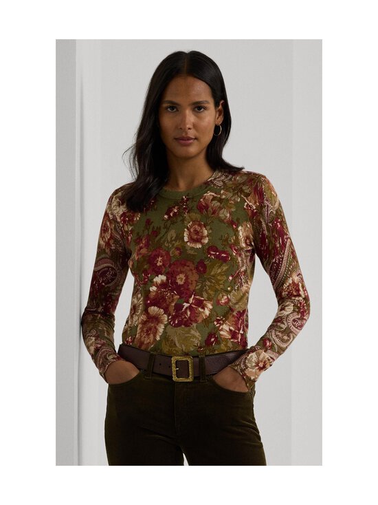 Lauren Ralph Lauren - Shavonne- puuvilla-modaalineule - OLIVE MULTI - photo 7 Lauren Ralph Lauren - Shavonne- puuvilla-modaalineule - OLIVE MULTI | Stockmann - photo 7