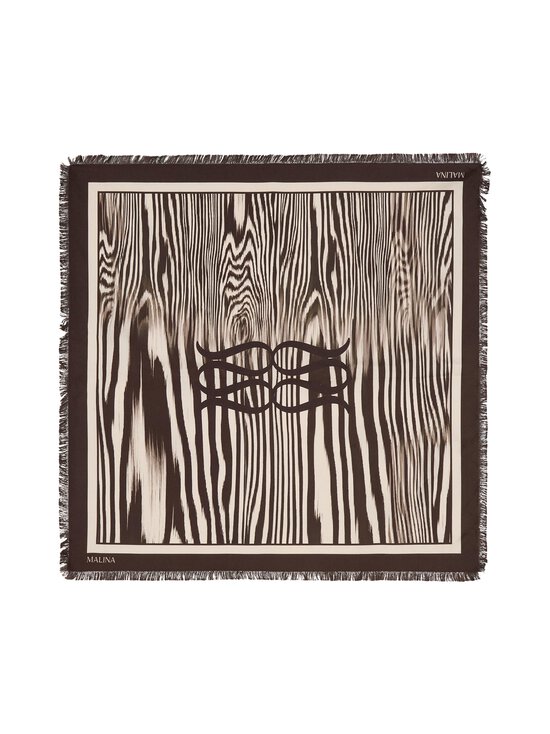 Malina - Silk Twill Fringe šalle 65 x 65 cm - MOIRE - photo 1 Malina - Silk Twill Fringe šalle 65 x 65 cm - MOIRE | Stockmann - photo 1