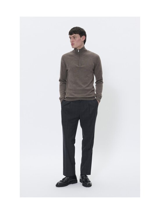 Matinique - MAmason Half Zip -neule - 1908201 BROWN SOIL MELANGE - photo 3 Matinique - MAmason Half Zip -neule - 1908201 BROWN SOIL MELANGE | Stockmann - photo 3