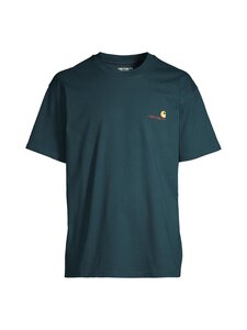 Carhartt WIP - American Script T-krekls - 0AUXX DEEP LAGOON | Stockmann